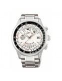 Zegarek klasyczny męski Orient FEU07005WX Perpetual Calendar World Time Automatic - Zegarki ORIENT