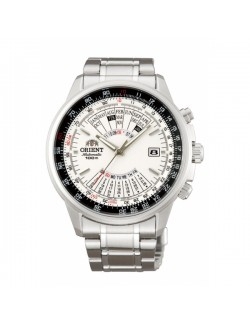 Zegarek klasyczny męski Orient FEU07005WX Perpetual Calendar World Time Automatic - Zegarki ORIENT