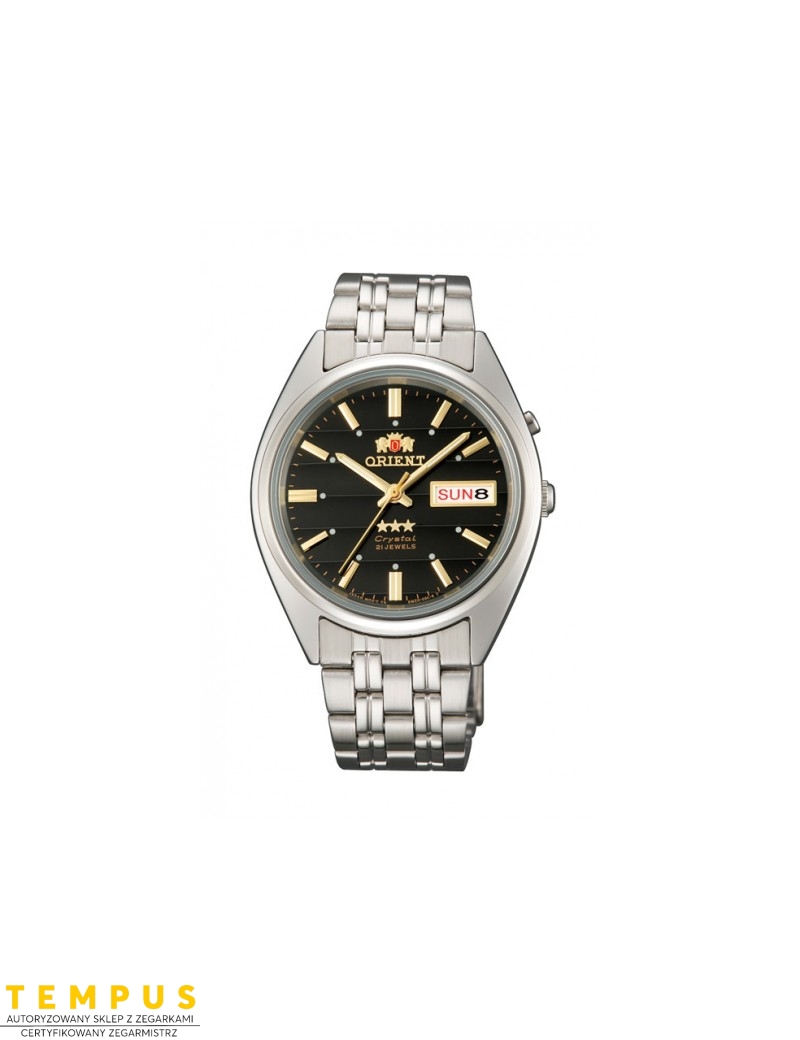 Zegarek klasyczny męski, unisex Orient FEM0401PB9 Three Stars Crystal - Zegarki ORIENT