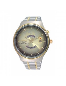 Zegarek klasyczny męski Orient FEU00000UW Perpetual Calendar World Time Automatic - Zegarki ORIENT