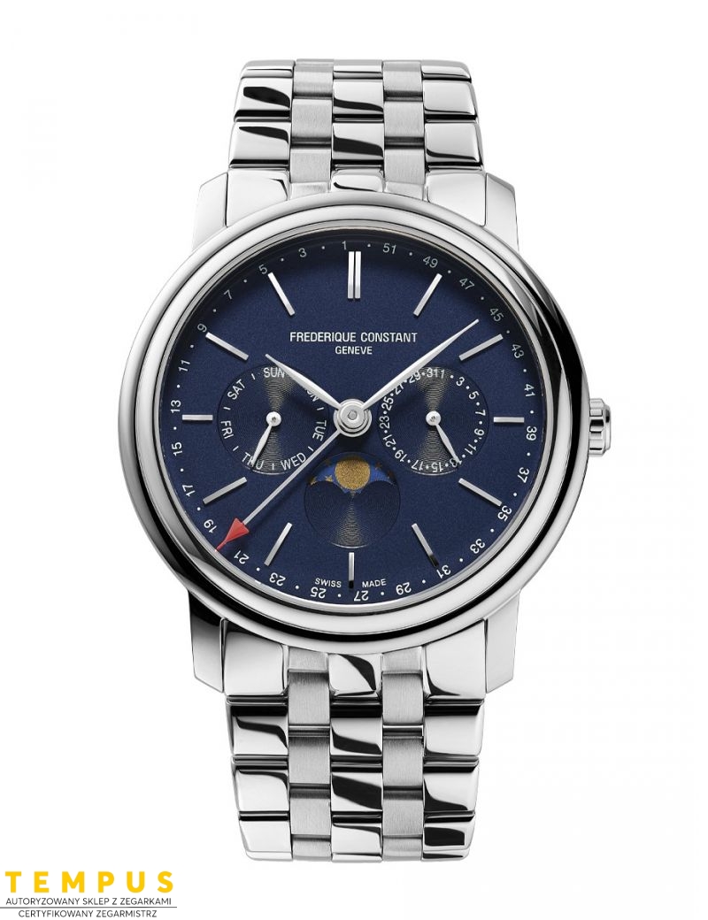 Frederique Constant Classics Index Business Timer FC-270N4P6B - Zegarki FREDERIQUE CONSTANT Frederique Constant Classics Index Business Timer FC-270N4P6B - Zegarki FREDERIQUE CONSTANT