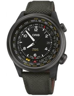 Oris Propilot Altimeter In Meters Carbon 01 793 7775 8764-Set