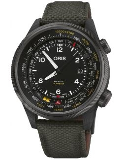 Oris Propilot Altimeter In Feet Carbon 01 793 7775 8734-Set