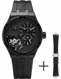 Zegarek casual męski Maurice Lacroix Aikon Master Grand Date Black AI6118-DLB0B-330-2 - Zegarki MAURICE LACROIX