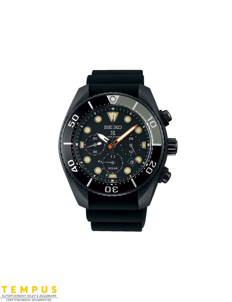 Zegarek sportowy męski Seiko Prospex Black Series Limited Edition Ssc761J1 Chronograph - Zegarki SEIKO