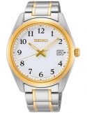 Zegarek klasyczny męski Seiko Classic Mens Sur460P1 Quartz - Zegarki SEIKO