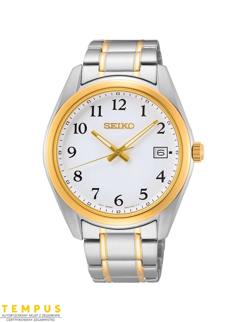 Zegarek klasyczny męski Seiko Classic Mens Sur460P1 Quartz - Zegarki SEIKO Zegarek klasyczny męski Seiko Classic Mens Sur460P1 Quartz - Zegarki SEIKO