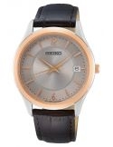 Zegarek klasyczny męski Seiko Classic Mens Sur422P1 Quartz - Zegarki SEIKO