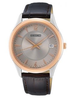 Zegarek klasyczny męski Seiko Classic Mens Sur422P1 Quartz - Zegarki SEIKO