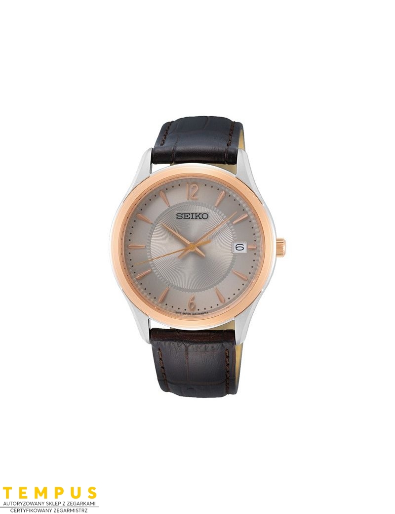 Zegarek klasyczny męski Seiko Classic Mens Sur422P1 Quartz - Zegarki SEIKO Zegarek klasyczny męski Seiko Classic Mens Sur422P1 Quartz - Zegarki SEIKO