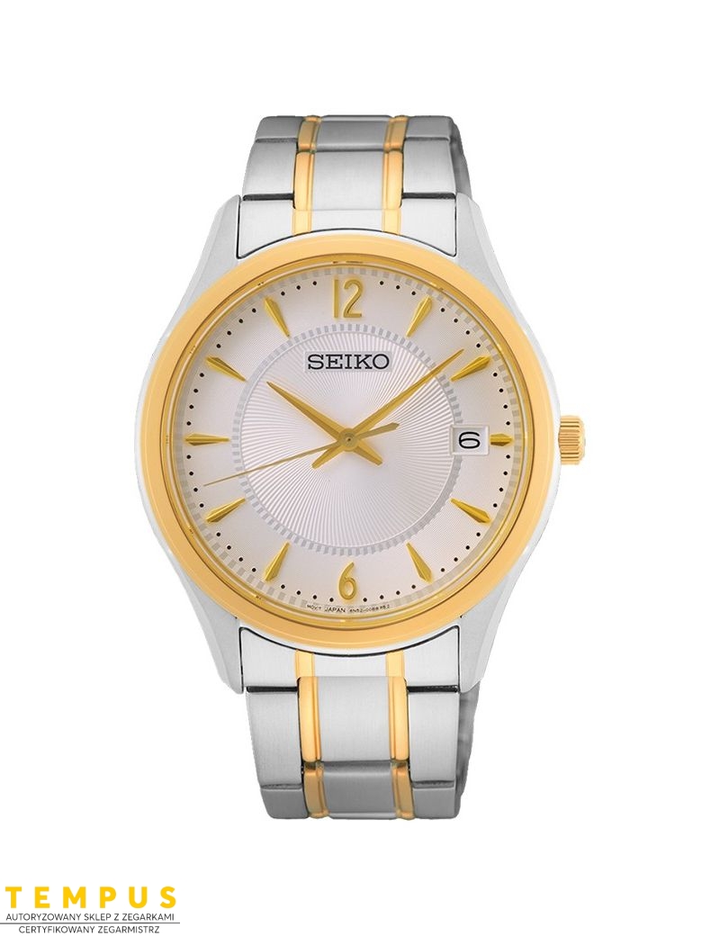 Zegarek klasyczny męski Seiko Classic Mens Sur468P1 Quartz - Zegarki SEIKO Zegarek klasyczny męski Seiko Classic Mens Sur468P1 Quartz - Zegarki SEIKO