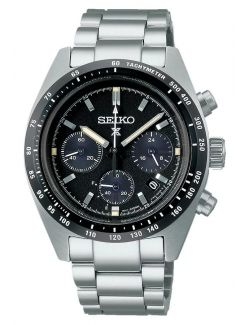 Zegarek sportowy męski Seiko Prospex Ssc819P1 Speedtimer Solar Chronograph 1969 Re-Creation - Zegarki SEIKO