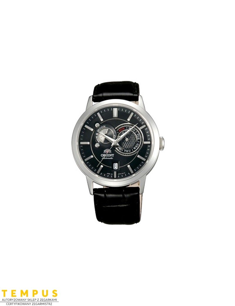 Zegarek klasyczny męski Orient FET0P003B0 Sun & Moon Automatic - Zegarki ORIENT Zegarek klasyczny męski Orient FET0P003B0 Sun & Moon Automatic - Zegarki ORIENT