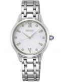 Zegarek klasyczny, elegancki damski Seiko Caprice Diamonds Srz537P1 - Zegarki SEIKO