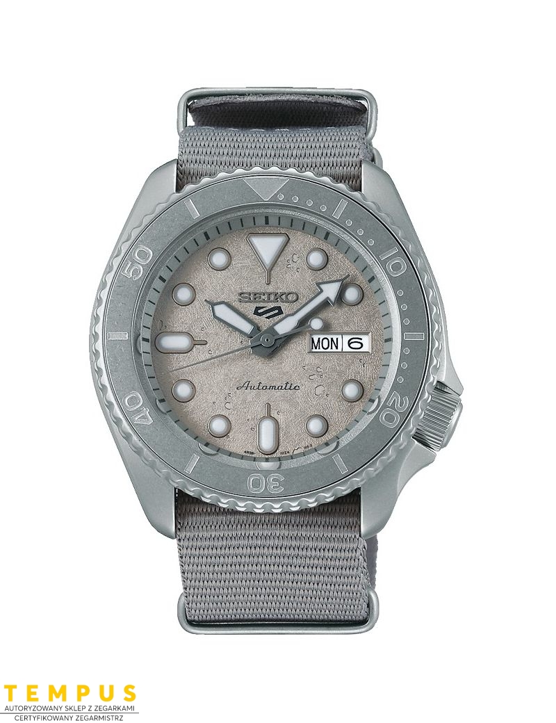 Zegarek sportowy męski Seiko Srpg61K1 5 Sports Cement Special Edition - Zegarki SEIKO Zegarek sportowy męski Seiko Srpg61K1 5 Sports Cement Special Edition - Zegarki SEIKO