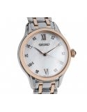 Zegarek klasyczny, elegancki damski Seiko Caprice Diamonds Srz542P1 - Zegarki SEIKO