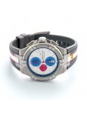 Zegarek casual męski Maurice Lacroix Aikon Chronograph Special Edition Mahindra Racing AI1018-TT031-130-2 - Zegarki MAURICE LACROIX