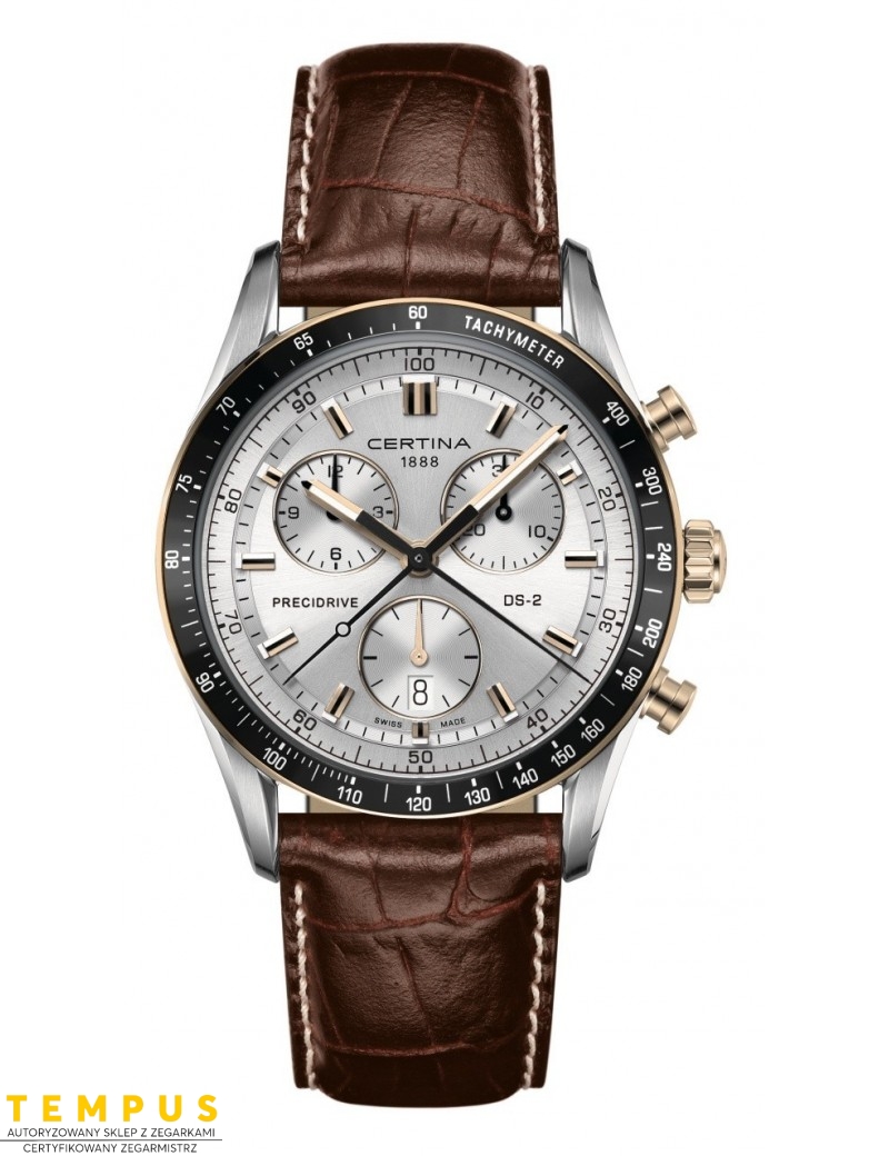 Certina DS-2 Chrono 1/100 SEC REF: C024.447.26.031.00 - Zegarki CERTINA Certina DS-2 Chrono 1/100 SEC REF: C024.447.26.031.00 - Zegarki CERTINA
