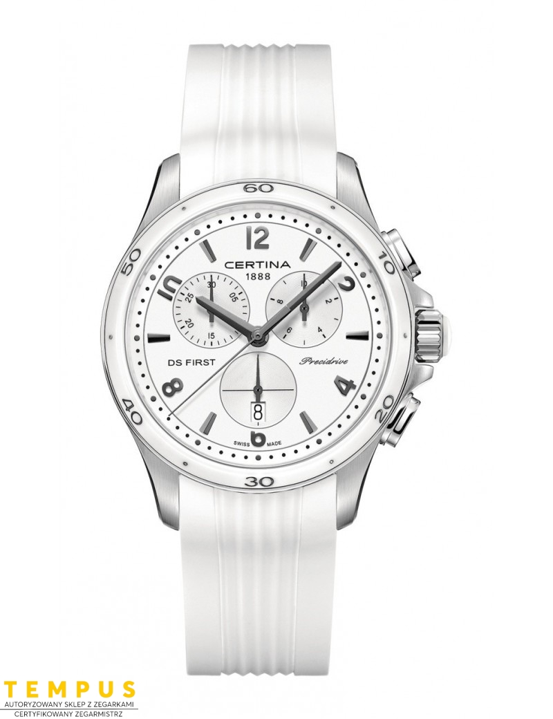 Certina DS FIRST Lady Ceramic Chrono C030.217.17.017.00 - Zegarki CERTINA Certina DS FIRST Lady Ceramic Chrono C030.217.17.017.00 - Zegarki CERTINA