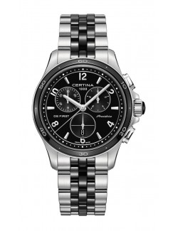 Certina DS FIRST Lady Ceramic Chrono C030.217.11.057.00 - Zegarki CERTINA