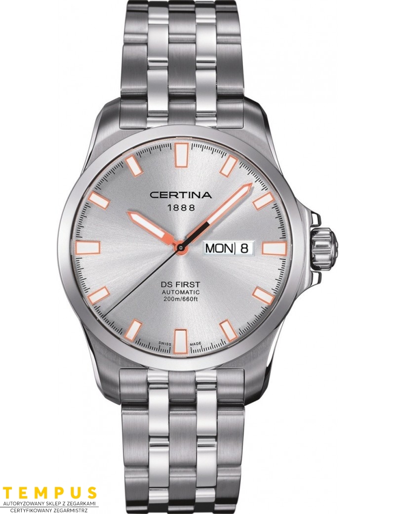 Certina DS FIRST DAY-DATE C014.407.11.031.01 - Zegarki CERTINA