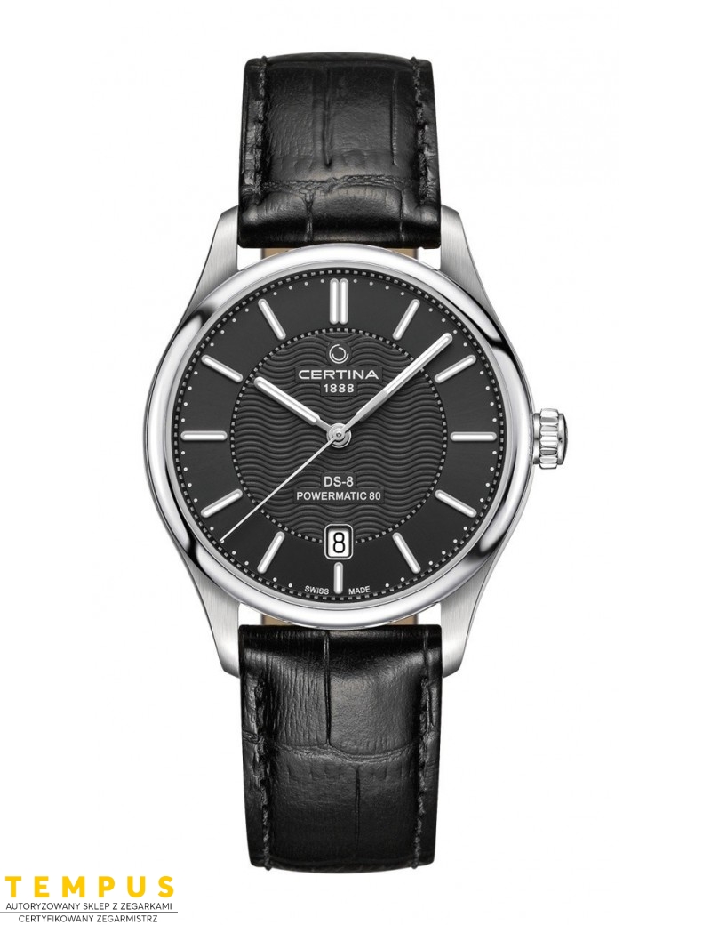 Elegancki zegarek męski automatyczny Certina DS-8 Gent Powermatic 80 C033.407.16.051.00 Elegancki zegarek męski automatyczny Certina DS-8 Gent Powermatic 80 C033.407.16.051.00