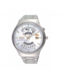 Zegarek klasyczny męski Orient FEU00002WW Perpetual Calendar World Time Automatic - Zegarki ORIENT