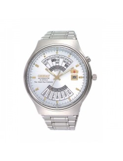 Zegarek klasyczny męski Orient FEU00002WW Perpetual Calendar World Time Automatic - Zegarki ORIENT