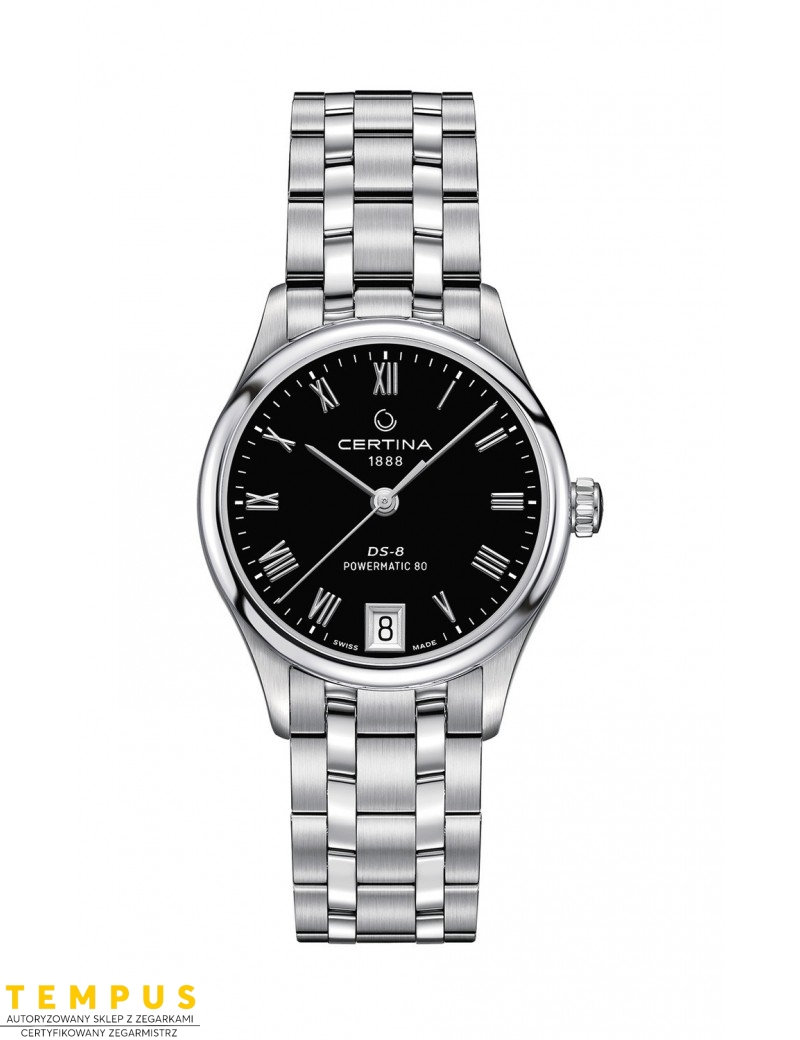 Certina DS-8 Lady Powermatic 80 C033.207.11.053.00 - Zegarki CERTINA Certina DS-8 Lady Powermatic 80 C033.207.11.053.00 - Zegarki CERTINA
