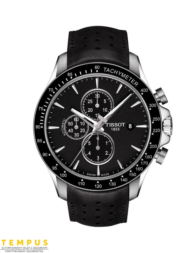 Tissot V8 Automatic Chronograph T106.427.16.051.00 - Zegarki TISSOT Tissot V8 Automatic Chronograph T106.427.16.051.00 - Zegarki TISSOT