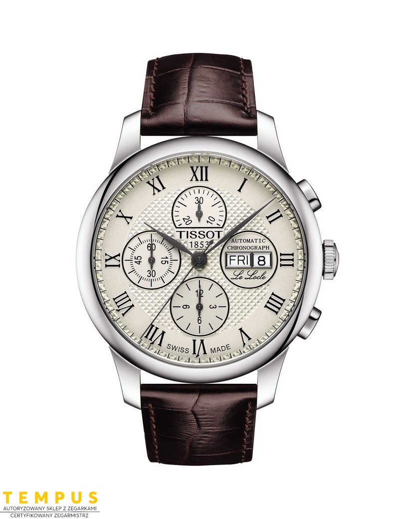 Tissot Le Locle Automatic Chronograf T006.414.16.263.00 - Zegarki TISSOT Tissot Le Locle Automatic Chronograf T006.414.16.263.00 - Zegarki TISSOT