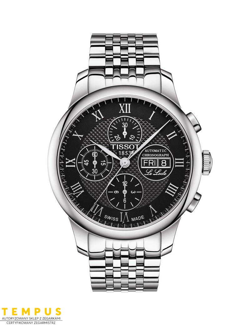 Tissot Le Locle Automatic Chronograf T006.414.11.053.00 - Zegarki TISSOT Tissot Le Locle Automatic Chronograf T006.414.11.053.00 - Zegarki TISSOT