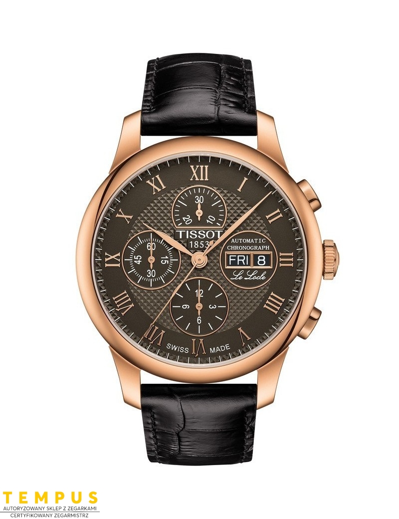 Tissot Le Locle Automatic Chronograf T006.414.36.443.00 - Zegarki TISSOT Tissot Le Locle Automatic Chronograf T006.414.36.443.00 - Zegarki TISSOT