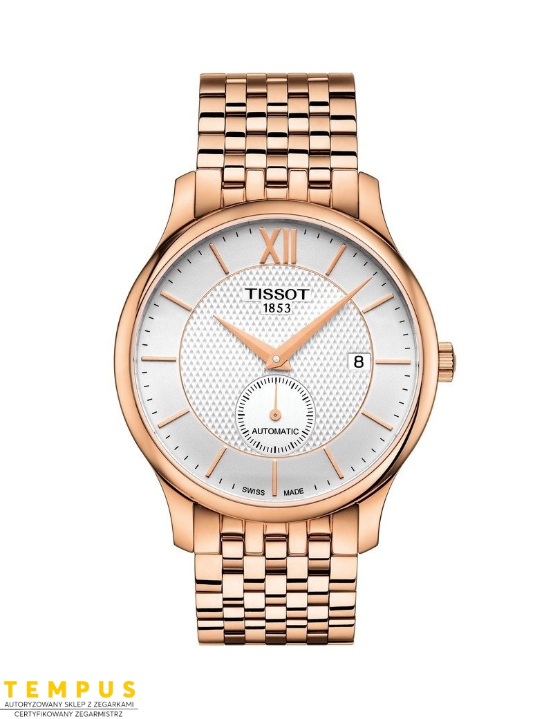 Tissot Tradition Automatic Small Second T063.428.33.038.00 - Zegarki TISSOT