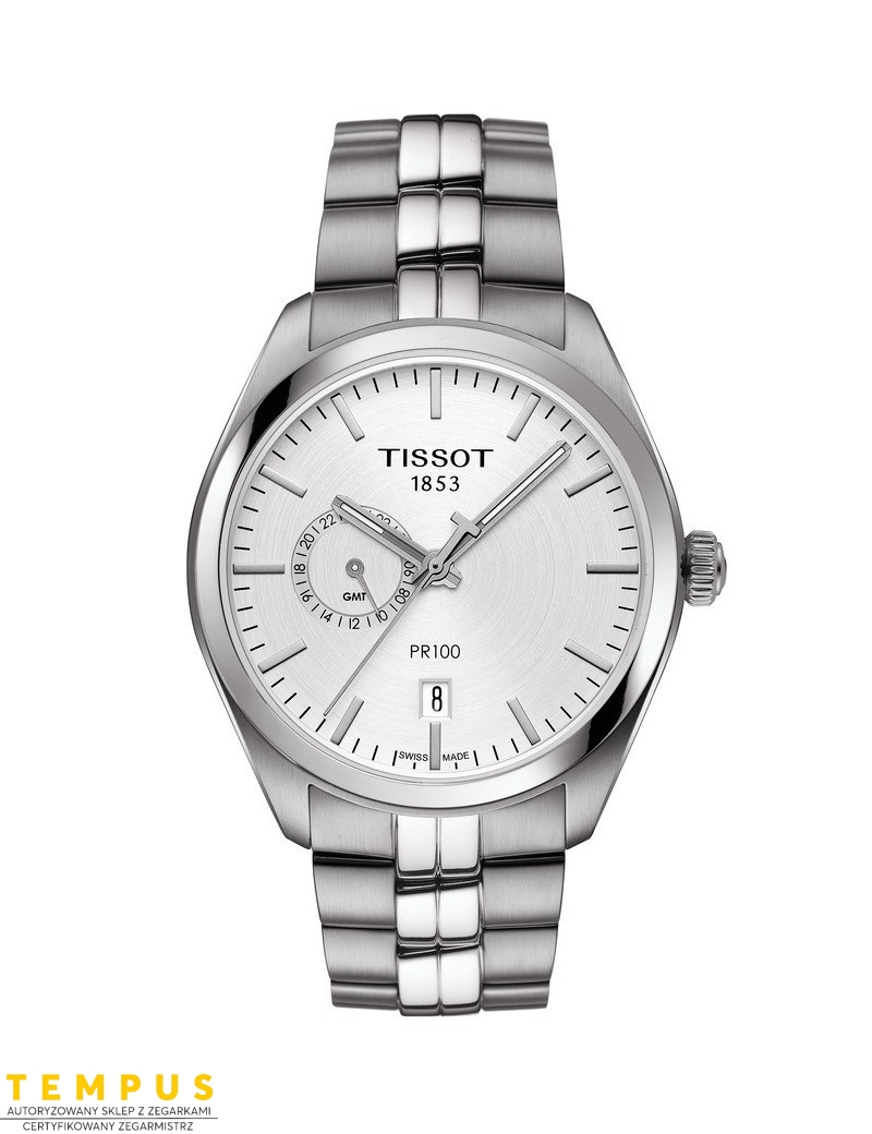 Tissot PR 100 Dualtime T101.452.11.031.00 - Zegarki TISSOT