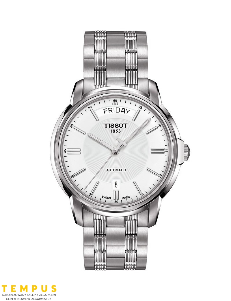 Tissot Automatics III Day Date T065.930.11.031.00 - Zegarki TISSOT