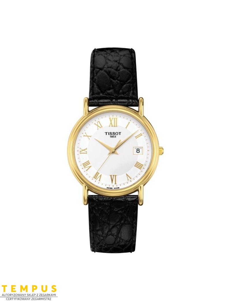 Tissot Carson Quartz T71.3.129.13 Ladies GOLD 18k - Zegarki TISSOT