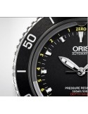 Zegarek sportowy męski Oris Aquis Depth Gauge 01 733 7675 4154-Set Rs - Zegarki ORIS