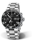 Zegarek sportowy męski Oris Aquis Chronograph 01 774 7655 4154-07 8 26 01Peb - Zegarki ORIS