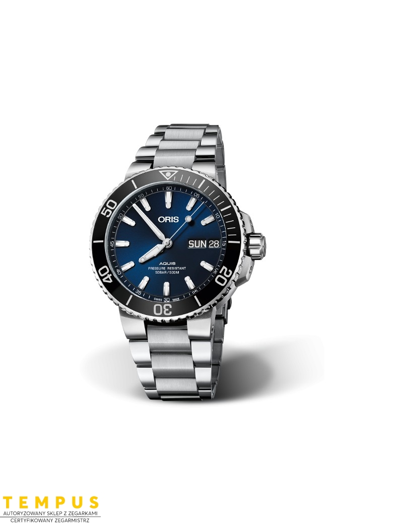 Zegarek sportowy męski Oris Aquis Big Day Date 01 752 7733 4135-07 8 24 05Peb - Zegarki ORIS Zegarek sportowy męski Oris Aquis Big Day Date 01 752 7733 4135-07 8 24 05Peb - Zegarki ORIS