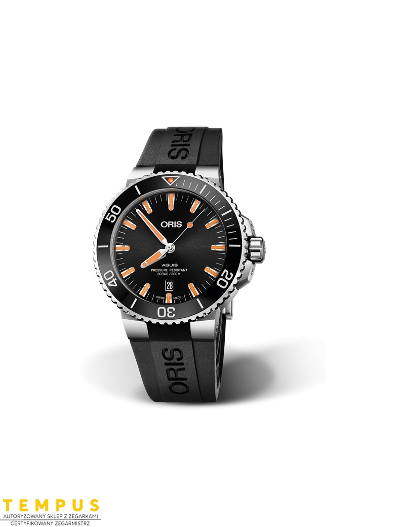 Zegarek sportowy męski Oris Aquis Date 01 733 7730 4159-07 4 24 64Eb 43.