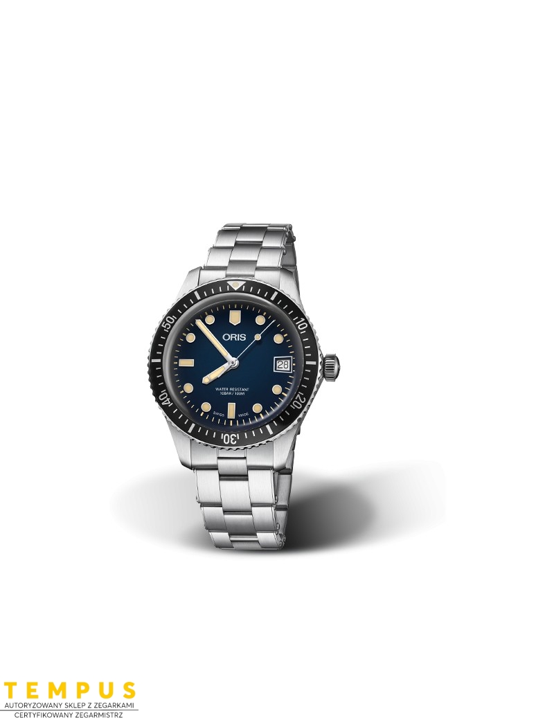 Zegarek sportowy męski Oris Divers Sixty-Five 01 733 7747 4055-07 8 17 18 - Zegarki ORIS