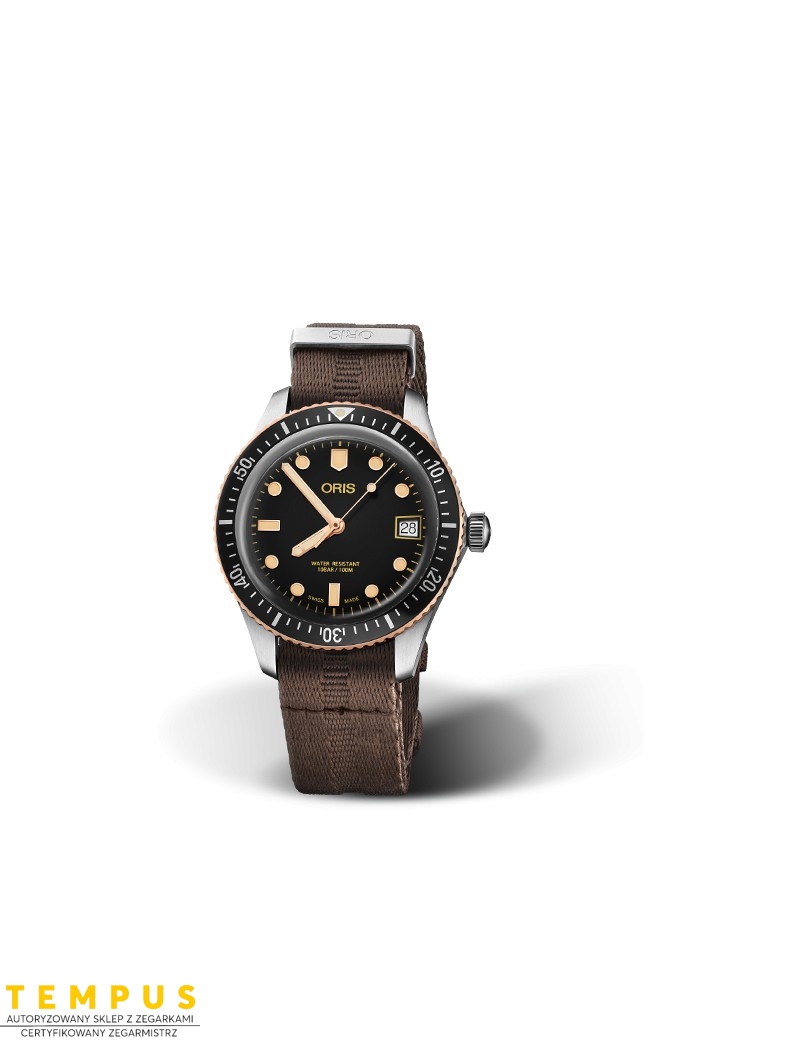 Zegarek sportowy męski Oris Divers Sixty-Five 01 733 7747 4354-07 5 17 30 - Zegarki ORIS Zegarek sportowy męski Oris Divers Sixty-Five 01 733 7747 4354-07 5 17 30 - Zegarki ORIS