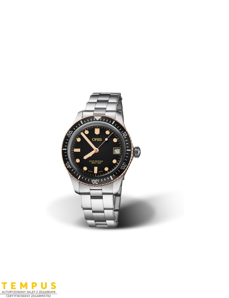 Zegarek sportowy męski Oris Divers Sixty-Five 01 733 7747 4354-07 8 17 18 - Zegarki ORIS Zegarek sportowy męski Oris Divers Sixty-Five 01 733 7747 4354-07 8 17 18 - Zegarki ORIS