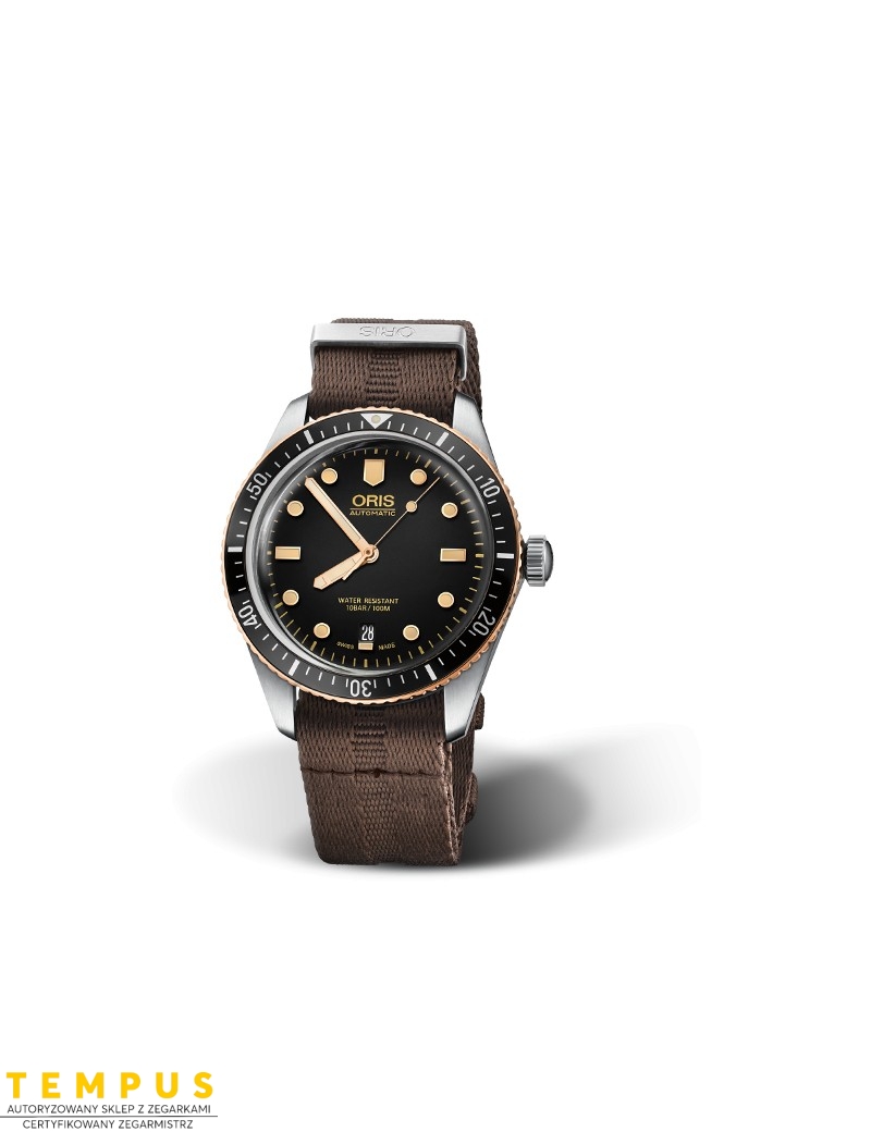 Zegarek sportowy męski Oris Divers Sixty-Five 01 733 7707 4354-07 5 20 30 - Zegarki ORIS Zegarek sportowy męski Oris Divers Sixty-Five 01 733 7707 4354-07 5 20 30 - Zegarki ORIS