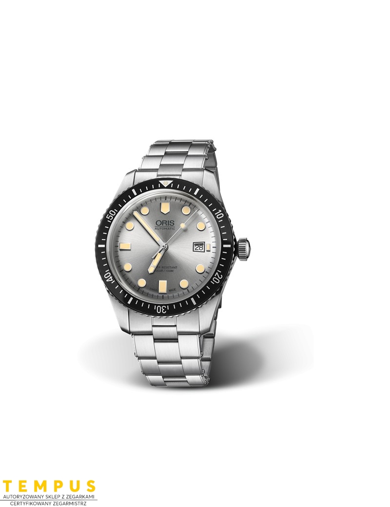 Zegarek sportowy męski Oris Divers Sixty-Five 01 733 7720 4051-07 8 21 18 - Zegarki ORIS