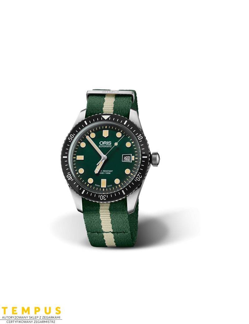 Zegarek sportowy męski Oris Divers Sixty-Five 01 733 7720 4057-07 5 21 24Fc - Zegarki ORIS Zegarek sportowy męski Oris Divers Sixty-Five 01 733 7720 4057-07 5 21 24Fc - Zegarki ORIS