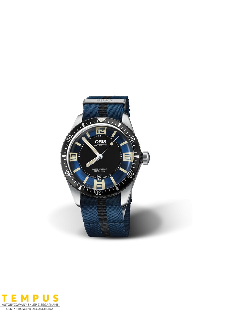 Zegarek sportowy męski Oris Divers Sixty-Five 01 733 7707 4035-07 5 20 29Fc - Zegarki ORIS Zegarek sportowy męski Oris Divers Sixty-Five 01 733 7707 4035-07 5 20 29Fc - Zegarki ORIS