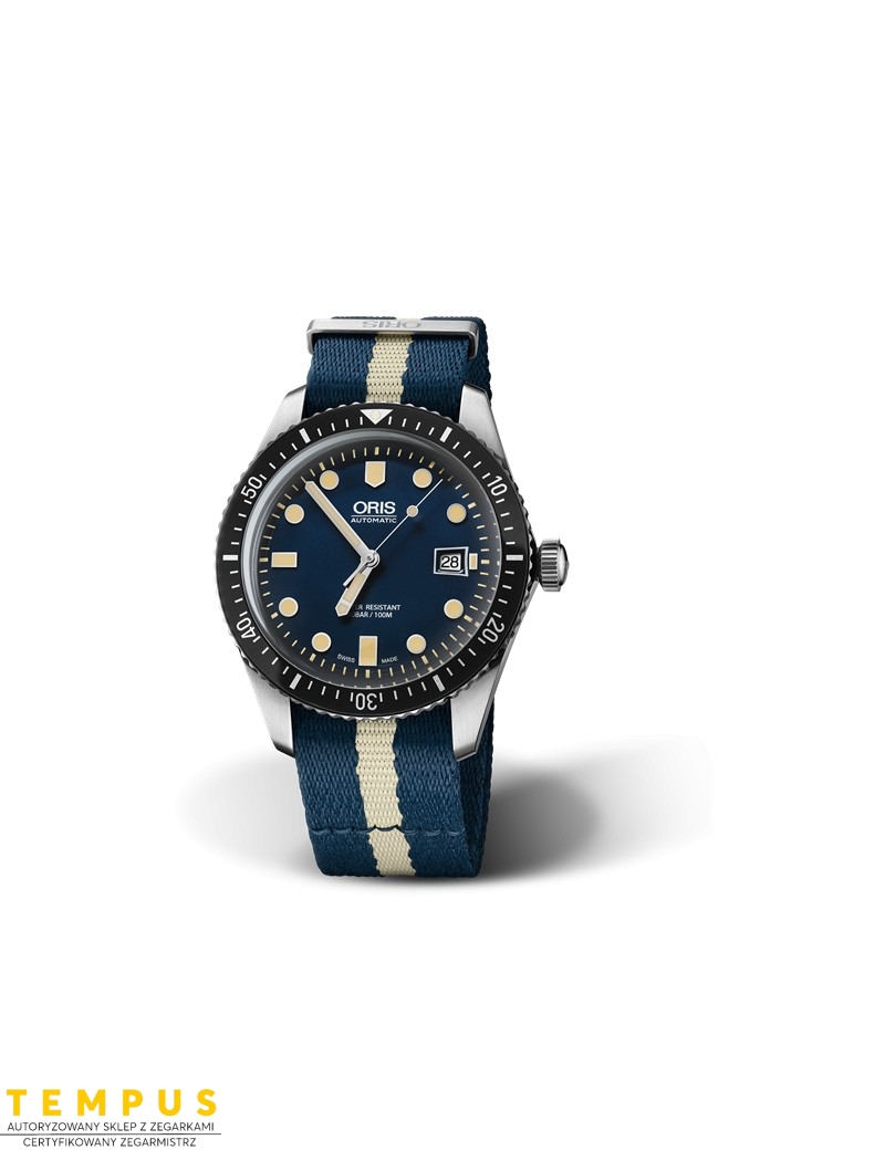 Zegarek sportowy męski Oris Divers Sixty-Five 01 733 7720 4055-07 5 21 29Fc - Zegarki ORIS Zegarek sportowy męski Oris Divers Sixty-Five 01 733 7720 4055-07 5 21 29Fc - Zegarki ORIS