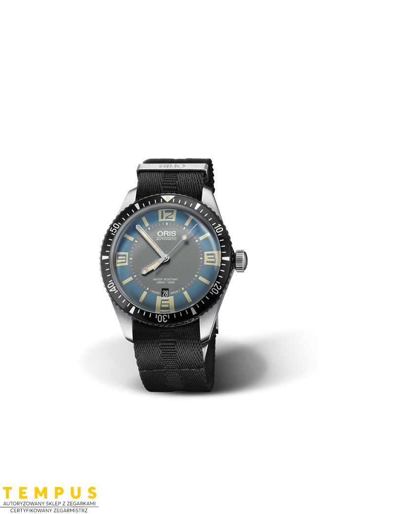Zegarek sportowy męski Oris Divers Sixty-Five 01 733 7707 4065-07 5 20 26Fc - Zegarki ORIS Zegarek sportowy męski Oris Divers Sixty-Five 01 733 7707 4065-07 5 20 26Fc - Zegarki ORIS